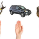 Illustration for article titled Boy shot with crossbow for throwing rocks at cars